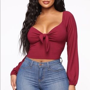 One Thing Right Top - Wine